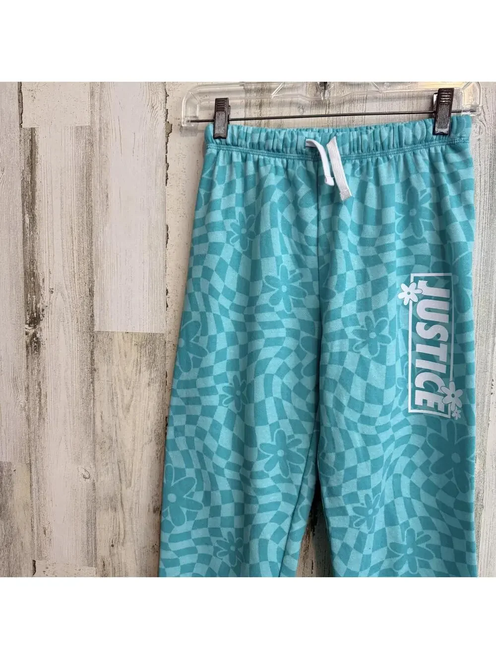Justice Girls Jogger Sweatpants Size L (12/14) Teal